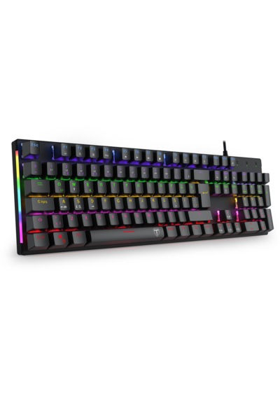 T-dagger Naxos T-tgk310-bl Türkçe Mekanik Oyuncu Klavyesi Ve T-dagger Imperial T-tgm310 Kablolu Gaming Mouse Optik