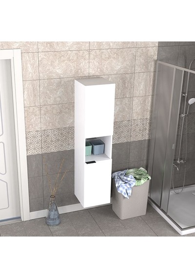 Biani Fix Arya Ve Loft Uyumlu Boy Dolabı Renk Mat Beyaz Çok Renkli Biani Fix Arya Ve Loft Uyumlu Boy Dolabı Renk Mat Beyaz Çok Renkli