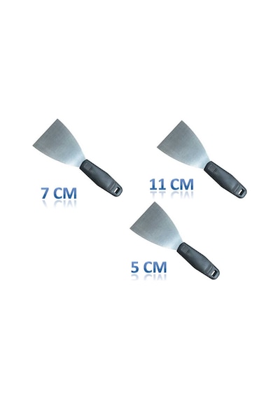 Edoni Spatula Ispatula 3 Adet Farklı Boy