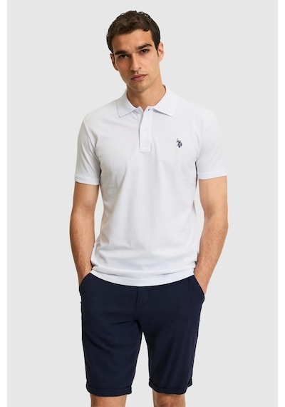 U.S. Polo Assn. U.s. Polo Assn. Erkek T-shirt Pu-8731 Beyaz