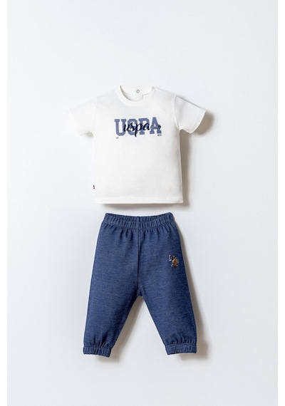 U.s. Polo Assn. Erkek Bebek Beyaz Takım 5274-49988 Beyaz