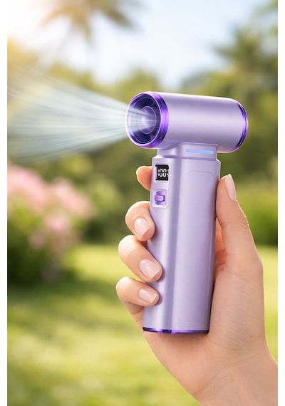 Mioji AD72 Pro 8000MAH 150000RPM Taşınabilir Güçlü Hava Üfleme Cihazı - Mor