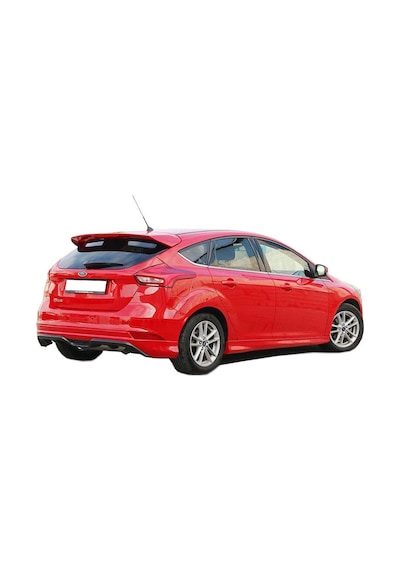 Ford Focus 3 Hb Sport Difüzör Arka Ek 2015 Mat Siyah Plastik