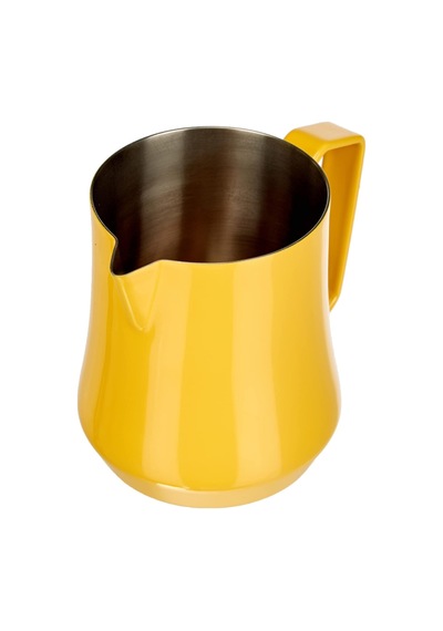 8007986042507 4250 Sütlük Tulip Kaplanmış Paslanmaz Çelik 500 Ml, Sarı, 12, 5 X 7 X 10, 5 Cm