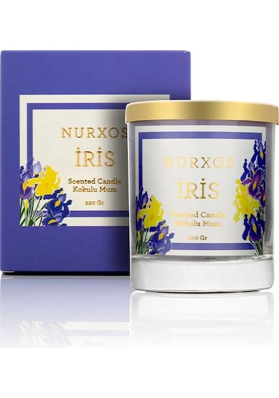 Nurxos Iris Kokulu Mumlar 220G 9652