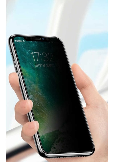 Apple Uyumlu   iPhone 11 Pro Anti-Dust Mat Privacy Hayalet Cam Ekran Koruyucu