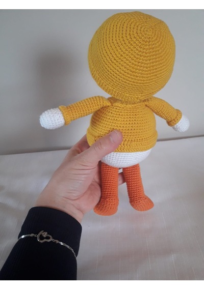 Amigurumi Sarı Ördek Oyuncak