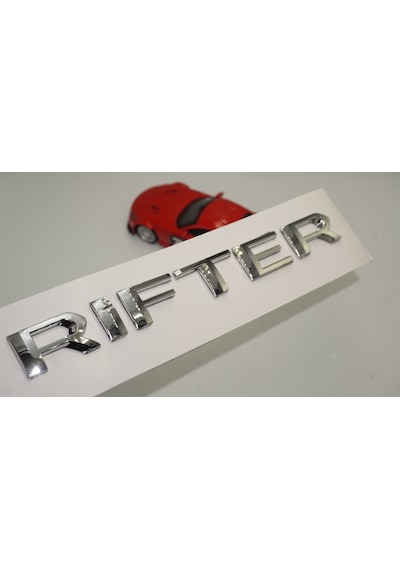 Peugeot Rifter Yeni Nesil Krom ABS 3M 3D Bagaj Yazı Logo
