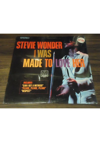 Stevıe Wonder - I Was Made To Love Her. LP 1982 Soul