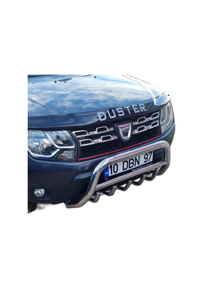 DACIA DUSTER KROM ÖN TAMPON KORUMA FİLDİŞLİ MODEL