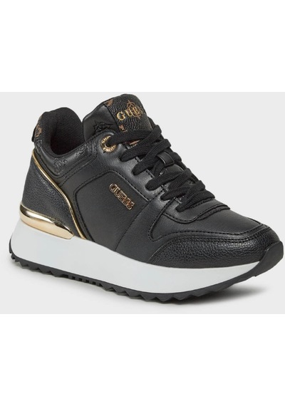 Guess Bayan Ayakkabı Fl8ddyele12 Black Siyah