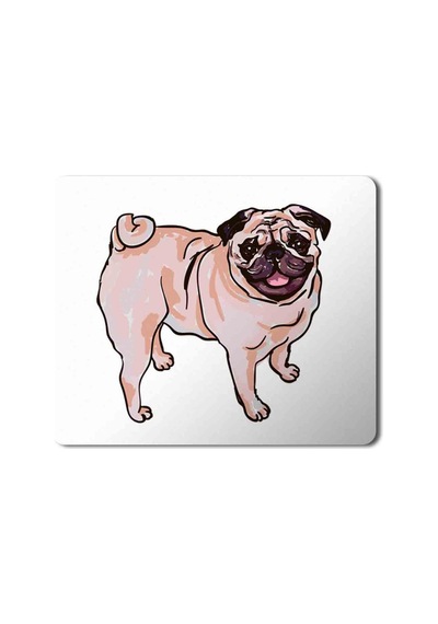 Pug Köpek 2 Baskılı Mousepad Mouse Pad