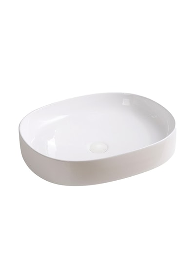Ey-4712 Tezgah Üstü Lavabo Parlak Beyaz
