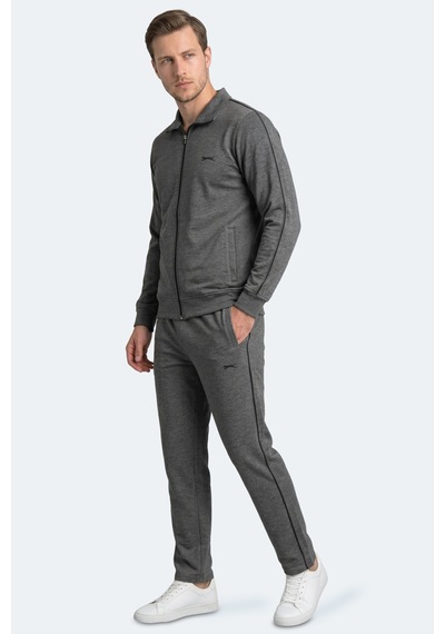 Slazenger Blowback Erkek Slim Fit Antrasit Eşofman Takımı
