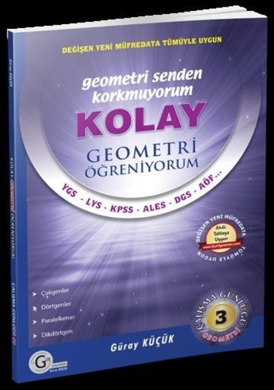 Gür Yayınları Kolay Geometri Öğreniyorum 3 Yni