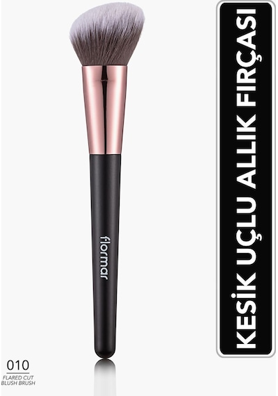 Flormar Ergonomik Uçlu Allık Fırçası 010