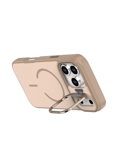 Joko Apple Uyumlu iPhone 17 Pro Max Flexa Magsafe Kapak - Gold 0.2M-Çok Renkli