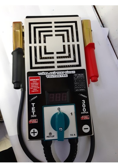 6-12-24 Volt 300 Amper Akü Test Cihazı Üretici Firmadan