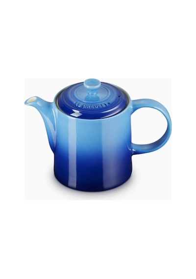 Le Creuset 4 Fincan Kapasite Şık Tasarım Büyük Seramik Demlik Mavi