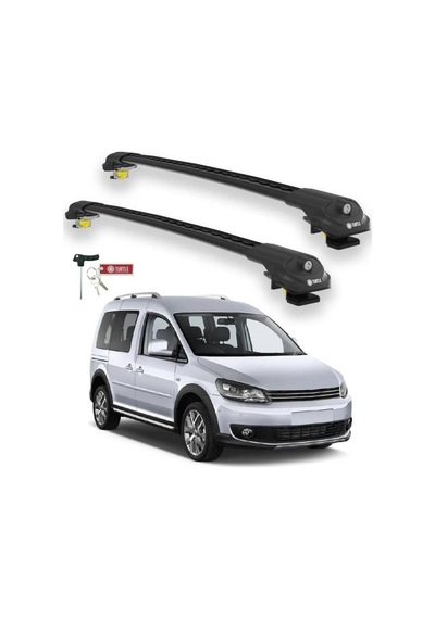 Turtle Volkswagen Caddy 2k 2003-2019 Ara Atkı Air1 Siyah