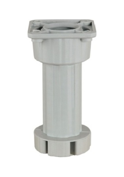 BAZA AYAĞI MC008 AYARLI ARMES 10+15 CM (GRİ-EKO) ( 4 Adet )