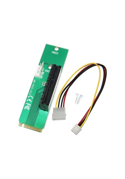 Lm-141x-v1.0 Sürücü M.2 Ngff Pcı-e X4 Adaptör Madencilik Kartı