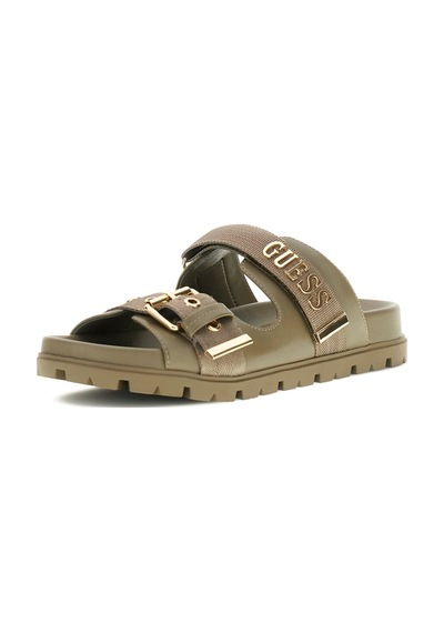 Guess Faxona Kadın Terlik Fltfaxfab03 Yeşil