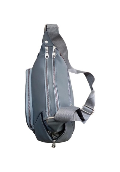 Mygeppetobag Suni Deri Bayan Çapraz Çanta -omuz Çantası Gri