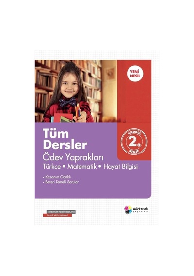 Dörtrenk 2.sınıf Konu Konu Ödev Yaprakları