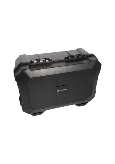 Quantum Seyahat Tipi 40 Taşıma Kulplu Siyah Humidor Puro Kutusu - Trz3007