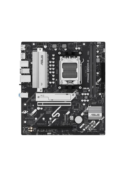 Asus Prıme B850m-k Ddr5 8400mhz 1xhdmı 1xdp 2xm.2 Usb2.0 Matx Am5 Amd Am5 9000/8000/7000 Serileri İle Uyumlu 45180107