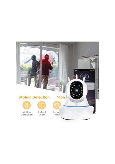 Wireless Ip 1080p Ev Güvenlik Kamerası Hd Gece Görüş Bebek Izleme Monitörü Blic Blm-08 Diğer