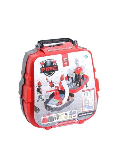 Bytoys Bp-620 Çantalı İtfaiye Yol Set