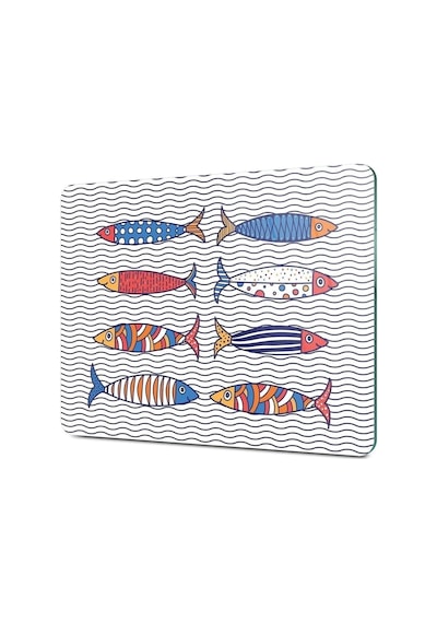 Decovetro Cam Kesme Tahtası Marine Sardini 30 X 40 Cm Diğer