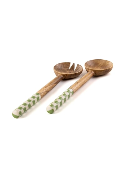Verde Dama 2'li Servis Seti 30x8 Cm Çok Renkli