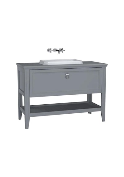 VitrA Valarte 120 Cm Gri Banyo Dolabı Alt Modül Ve Lavabo 62202 Gri VitrA Valarte 120 Cm Gri Banyo Dolabı Alt Modül Ve Lavabo 62202 Gri