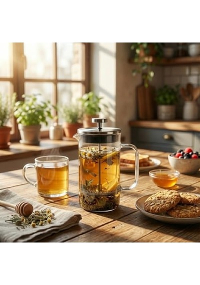 350 Ml Borosilikat Cam Termisil French Press Dayanıklı Cam Çay &amp Filtre Kahve Demleme, Bitki Çayı, Kahve Pr Diğer