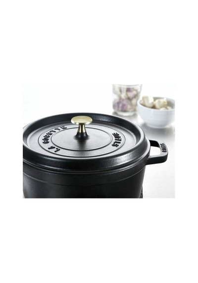Staub Demir Döküm Tencere 16 Cm Siyah 1.25 Litre
