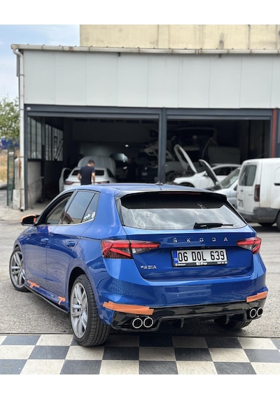 Skoda Fabia Difizör 2022.... Fibersan Tuning 0000