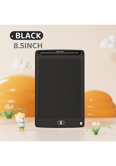 Siyah 8,5" Lcd Dijital Yazı Tableti 21,8 Cm X 14,5 Cm