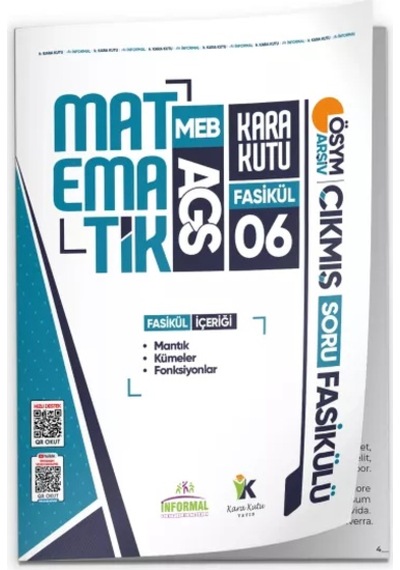 2026 Meb Ags Matematik Kara Kutu 6.fasikül Ösym Çıkmış Soru Mantık-kümeler-fonksiyonlar Modüler Set