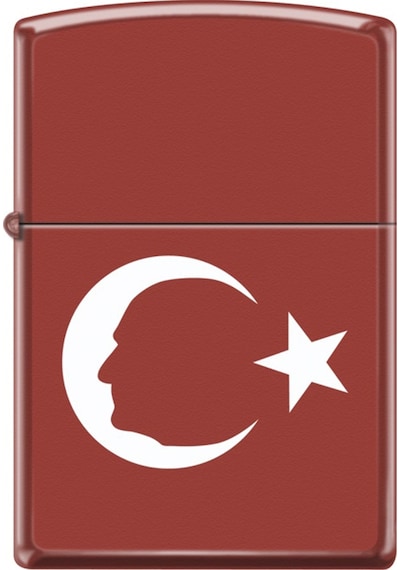 Zippo Ataturk Turkey Flag Çakmak - 233-055165