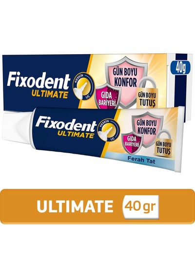 Ultimate Ferah Tat Diş Protezi Yapıştırıcı Krem 40g