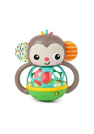 Bright Starts Grab & Giggle Monkey Light-up Müzikal Çıngırak Oyuncağı
