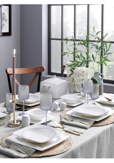 Pierre Cardin 60 Parça 12 Kişilik Yemek Takımı Kathie