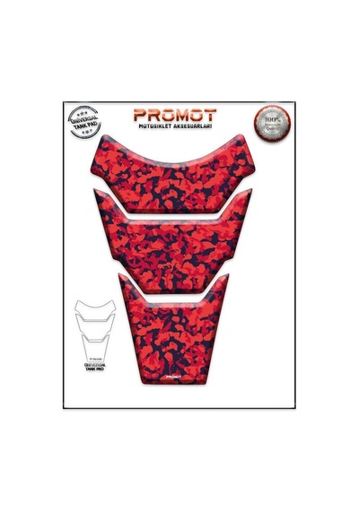 Universal Motosiklet Tank Pad 3d Sticker 0360 Diğer