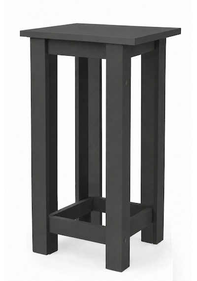 Gora Tabure - 40cm - Bar Sandalyesi - Bar Taburesi Antrasit Gora Tabure - 40cm - Bar Sandalyesi - Bar Taburesi Antrasit