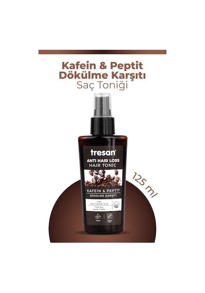 Kafein & Peptit Dökülme Karşıtı Saç Toniği Enerji Ve Dolgunluk 125 Ml