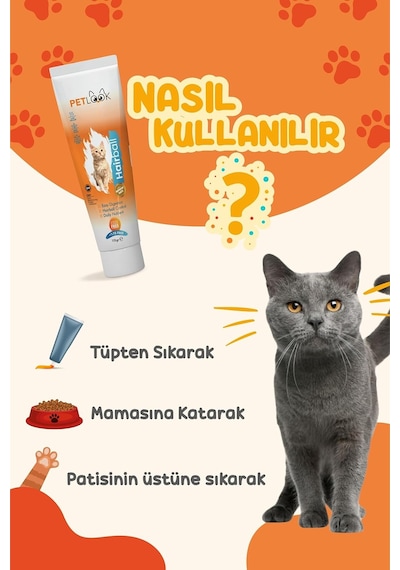 Kedi Malt Hairball Tüy Yumağı Oluşumu Önleyici, 115 Gram