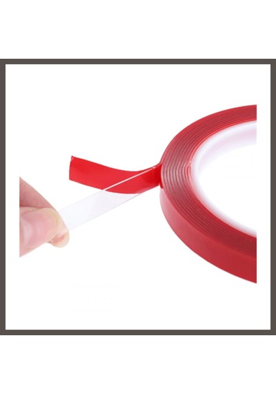 Bezos Çift Taraflı Şeffaf Akrilik Silikon Bant 20mm X 10 Metre Nxrlvng